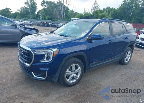 2022 GMC Terrain Awd Sle z USA, uszkodzony, nr VIN 3GKALTEV5NL286749